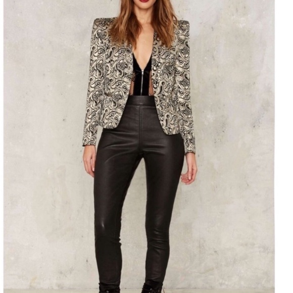 Nasty Gal Jackets & Blazers - Jacquard Constantine